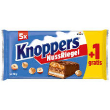 Батончики Knopers Nuss Riegel 6s 240g