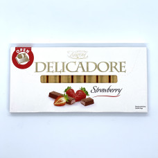 Шоколадка Delicadore mini Strawberry 200г Baron