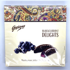 Конфеты желе в шоколаде Goptana Blackcurrant 190г