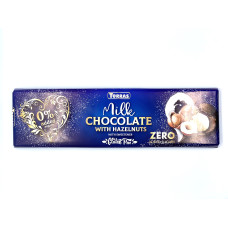 Шоколад молочный с фундуком Torras 300г (без сахара)