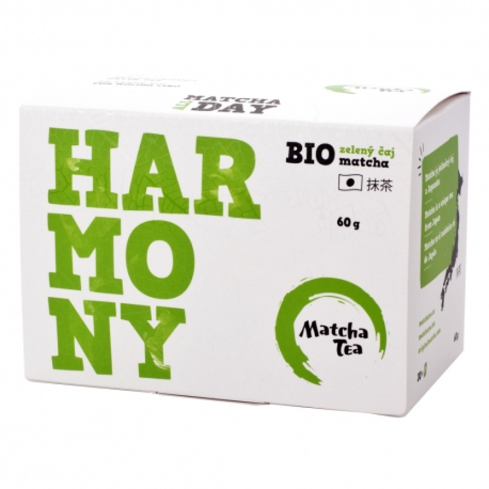 Чай матча (маття) Harmony Matcha Tea в саше органический, 60 г (30 x 2 г)