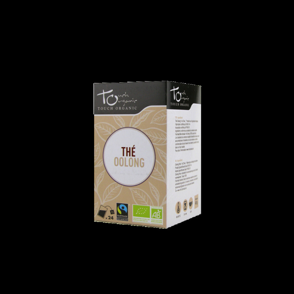 Чай Улун 48г (24*2г) ферментированный в пакетиках органический TOUCH ORGANIC Китай