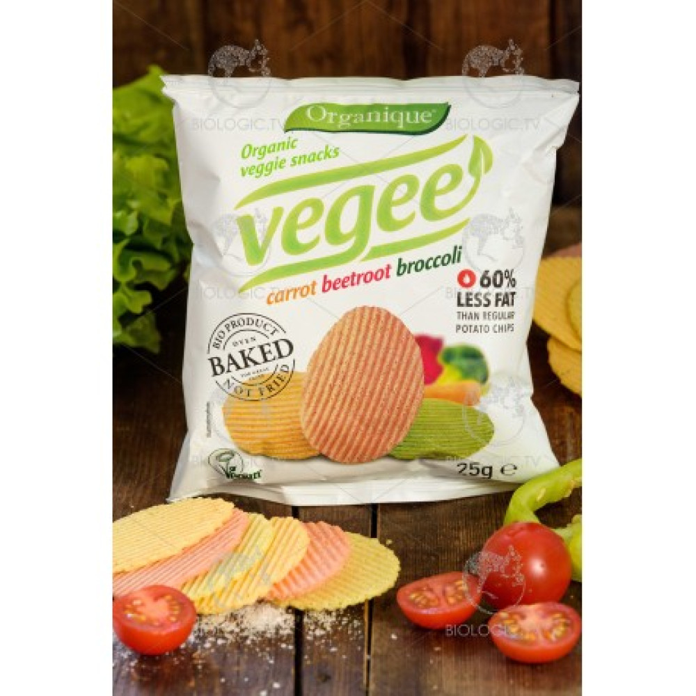 Картофельные снеки Vegee органические, 25 г