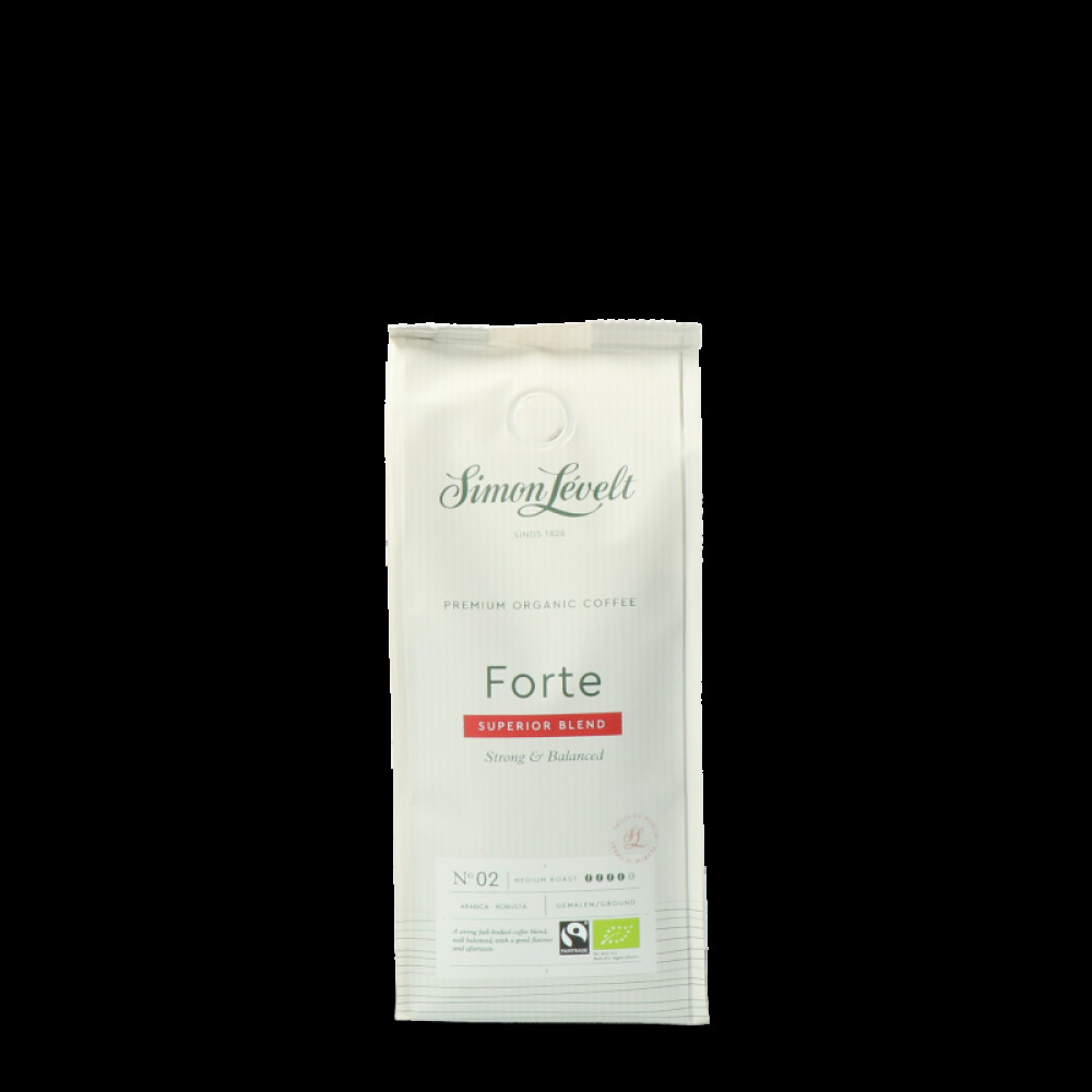 Кава мелена Fortе Café Organico Simon Lévelt органічна, 250 г