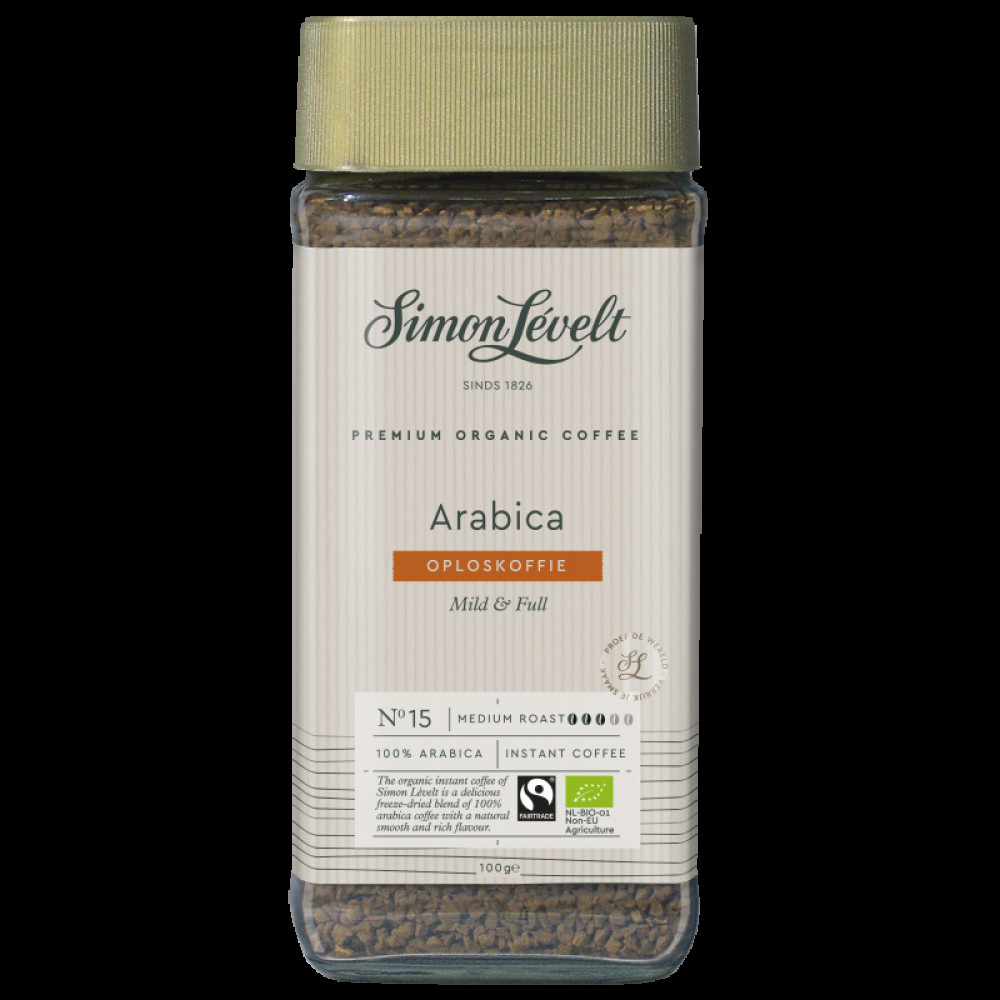 Кофе растворимый Arabica Simon L'evelt органический, 100 г