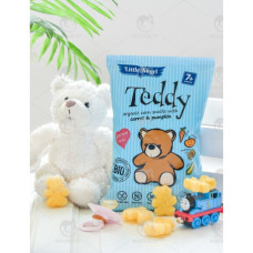 Кукурузные снеки Teddy "Морковь и тыква" органические, 30 г