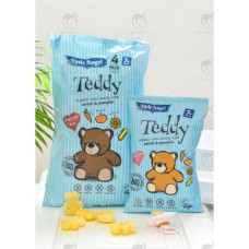 Кукурузные снеки Teddy "Морковь и тыква" органические, 4х15 г