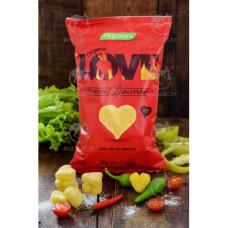 Кукурузные снеки с сыром и перцем халапеньо органические LOVE, 50 г