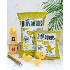 Кукурузные снеки с сыром органические Biosaurus, 50 г