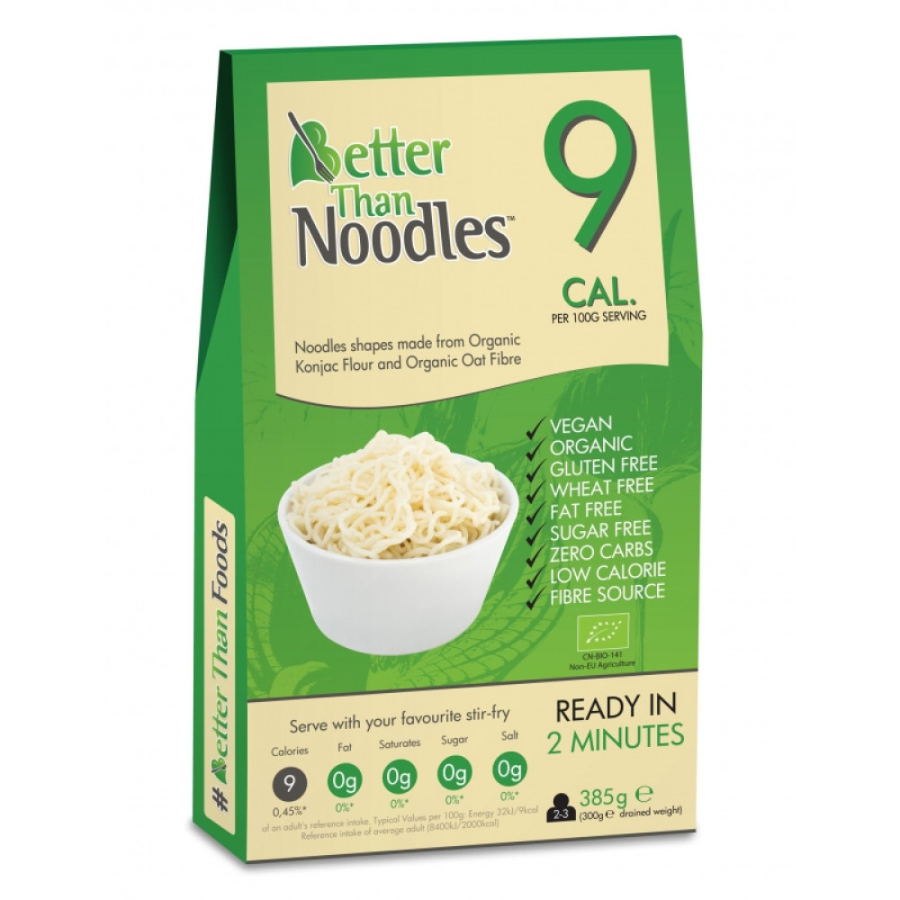 Лапша из муки коньяку Better Than Noodles органическая, 385 г