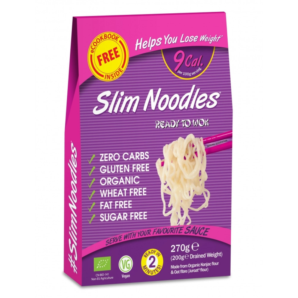 Лапша из муки коньяку Slim Noodles органическая, 200 г
