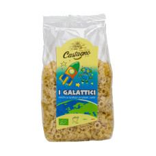 Макароны GALATTICI из пшеницы Дурум 500г, органические Castagno Италия