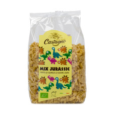 Макароны JURASSICI из пшеницы Дурум 500г, органические Castagno Италия