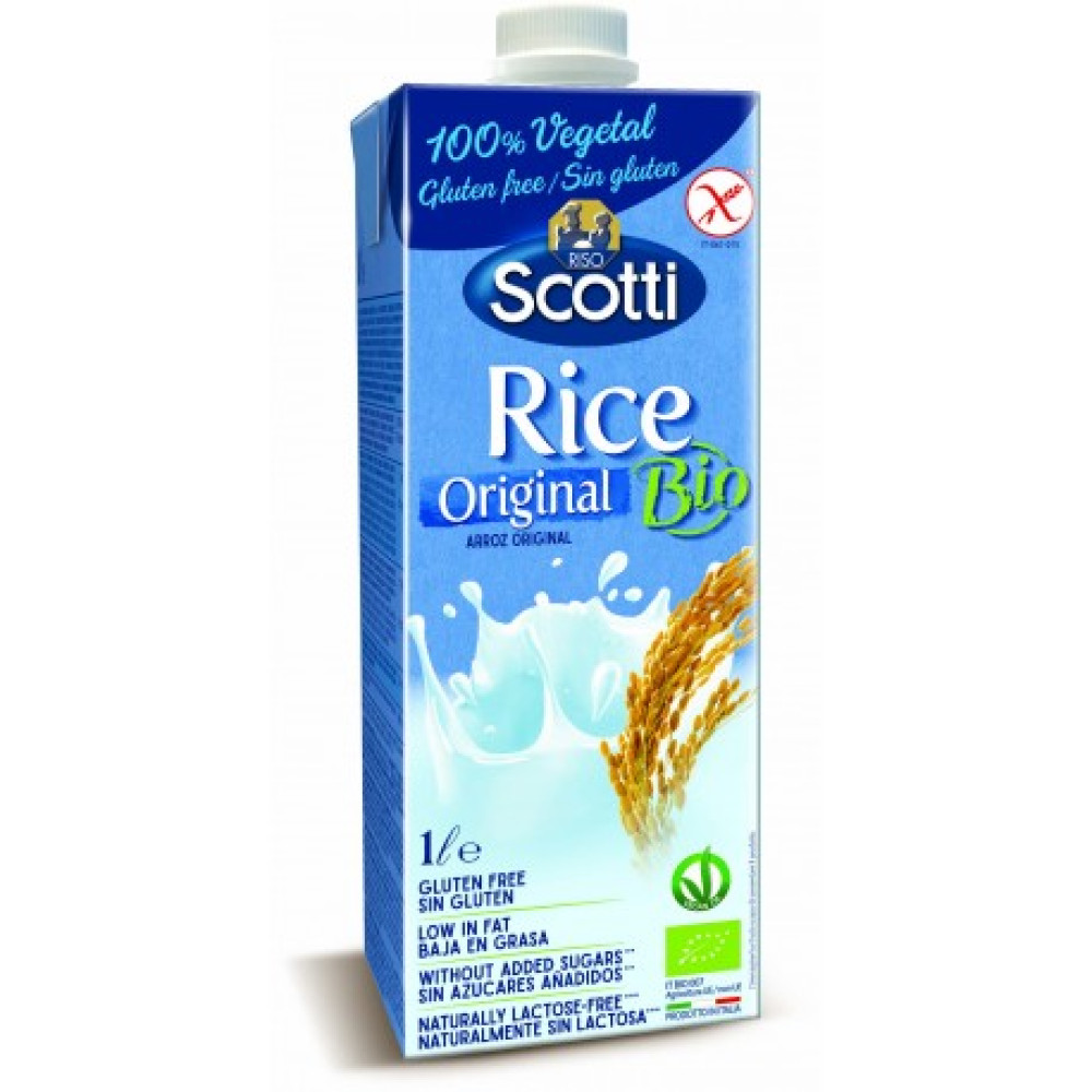 Напій рисовий органічний Riso Scotti, 1 л