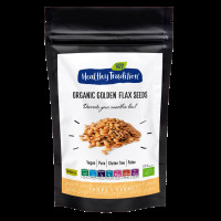 Семена льна золотистого органические Healthy Tradition, 200 г