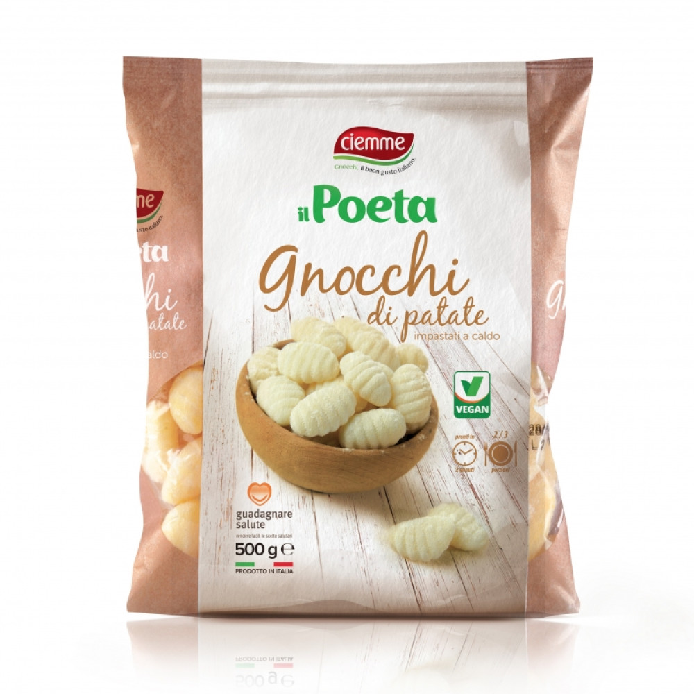 Ньокки картофельные CIEMME ALIMENTARI IL POETA классические веган 500 г