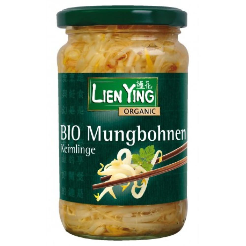 Ростки фасоли мунг Lien Ying органические, 330 г