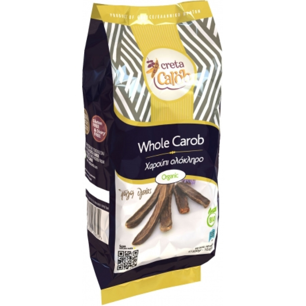 Плоды рожкового дерева Creta Carob органические, 300 г