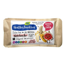 Питательный батончик "Банан, инжир и кэроб" без глютена Healthy Tradition, 34 г