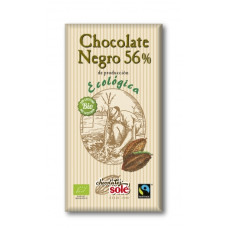 Шоколад чорний 56% какао Chocolates Solé органічний, 100 г