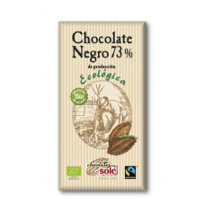 Шоколад чорний 73% какао Chocolates Solé органічний, 100 г