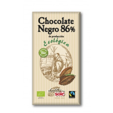 Шоколад чорний 86% Chocolates Solé органічний, 100 г