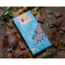 Шоколад с кусочками шоколадного печенья iChoc Choco Cookie органический, 80 г