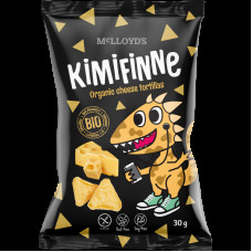 Снек кукурузный с сыром 30г органический Kimifinne Словакия