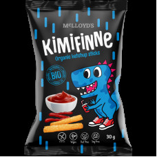 Снек кукурузный с кетчупом 30г органический Kimifinne Словакия