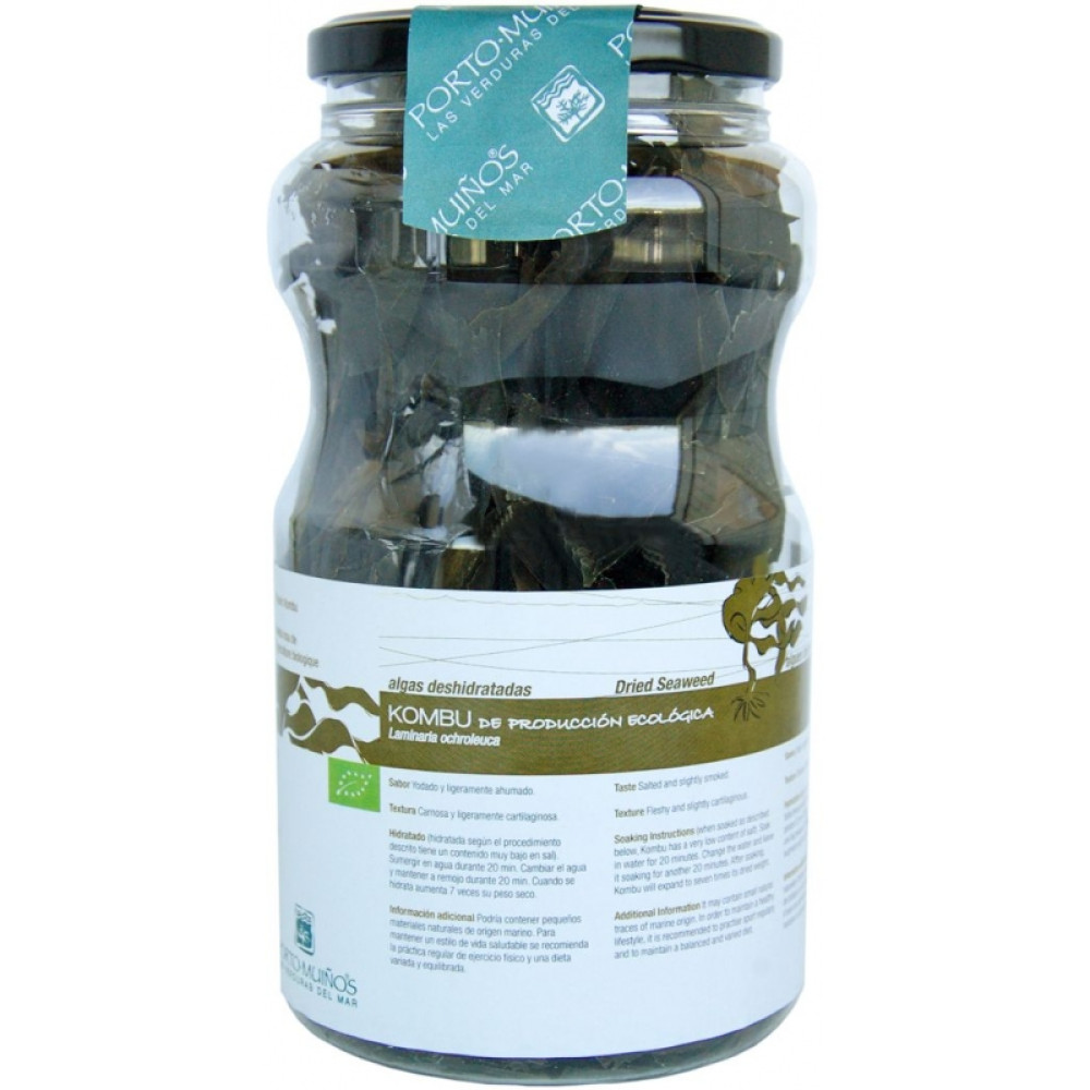 Водорості комбу сушені органічні Porto Muinos, 100 г