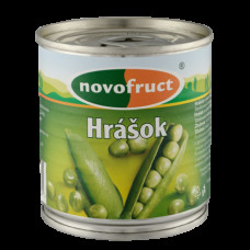 Зелёный горошек Novofruct стерилизованный, 200 г